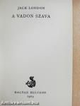 A vadon szava