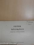 Fráter nótáskönyv