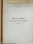 Kisfaludy Károly válogatott munkái I-II.