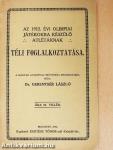 Az 1912. évi olimpiai játékokra készülő atlétáknak téli foglalkoztatása