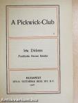 A Pickwick-Club I-II.