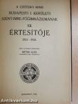 A Ciszterci Rend Budapesti I. kerületi Szent-Imre-Főgimnáziumának XI-XVIII. értesítője/A Ciszterci Rend Budapesti Szent Imre-Gimnáziumának évkönyve az 1939-40. iskolai évről