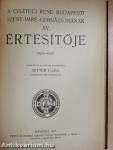 A Ciszterci Rend Budapesti I. kerületi Szent-Imre-Főgimnáziumának XI-XVIII. értesítője/A Ciszterci Rend Budapesti Szent Imre-Gimnáziumának évkönyve az 1939-40. iskolai évről