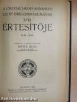 A Ciszterci Rend Budapesti I. kerületi Szent-Imre-Főgimnáziumának XI-XVIII. értesítője/A Ciszterci Rend Budapesti Szent Imre-Gimnáziumának évkönyve az 1939-40. iskolai évről