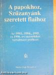 A papokhoz, Szűzanyánk szeretett fiaihoz