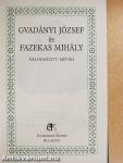 Gvadányi József és Fazekas Mihály válogatott művei