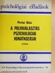 A pályaválasztás pszichológiai vonatkozásai 3.