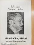 Milos Crnjanski életének főbb eseményei