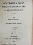 Goldbach & Comp. fűszerkereskedése "A kék macskához"