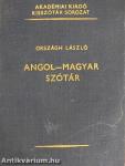 Angol-magyar szótár