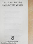 Nadányi Zoltán válogatott versei
