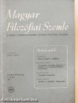 Magyar Filozófiai Szemle 1961/2.