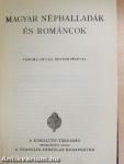 Magyar népballadák és románcok