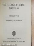 Szigligeti Ede munkái