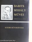 Babits Mihály kisebb műfordításai