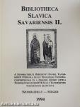 Bibliotheca Slavica Savariensis II.