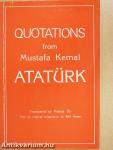 Quotations from Mustafa Kemal Atatürk