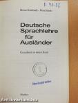 Deutsche Sprachlehre für Ausländer - Grundstufe