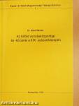 Az Alföld vonzásközpontjai és -körzetei a XIX. század közepén (dedikált példány)