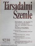 Társadalmi Szemle 1992. október