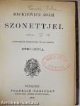 Olasz költőkből/Finn költőkből/Mickiewicz Ádám szonettjei/Szerb költőkből/Angol, franczia és olasz költőkből