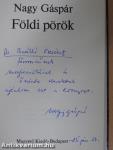 Földi pörök (dedikált példány)