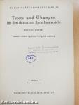 Texte und Übungen für den deutschen Sprachunterricht