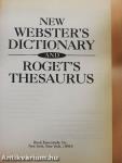 New Webster's Dictionary and Roget's Thesaurus