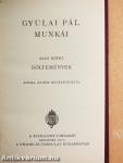Gyulai Pál munkái I-IV.