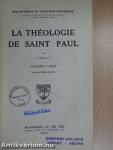 La théologie de Saint Paul I-II.