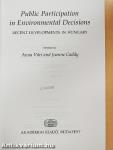 Public Participation in Environmental Decisions