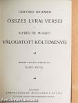 Giacomo Leopardi összes lyrai versei/Alfred de Musset válogatott költeményei