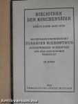 Des Heiligen Kirchenvaters Eusebius Hieronymus ausgewählte Briefe II/2.