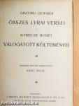 Giacomo Leopardi összes lyrai versei/Alfred de Musset válogatott költeményei