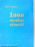 1000 mondat németül