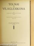 Tolnai uj világlexikona XVIII. (töredék)