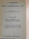 A handbook of public international law