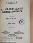 Method for Teaching Modern Languages I.