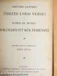 Giacomo Leopardi összes lyrai versei/Alfred de Musset válogatott költeményei
