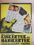 Kiskertek és házikertek növényvédelmi naptára