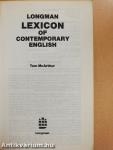 Longman Lexicon of Contemporary English