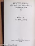 Harcok és harcosok