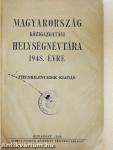 Magyarország közigazgatási helységnévtára 1948. évre