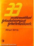 33 matematikai feladatsorozat felvételizőknek