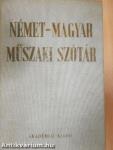 Német-magyar műszaki szótár