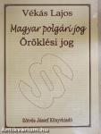 Magyar polgári jog - Öröklési jog