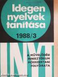 Idegen nyelvek tanítása 1988/3.