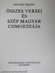 Balassi Bálint összes versei és szép magyar comoediája