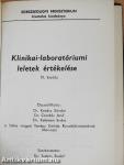 Klinikai-laboratóriumi leletek értékelése