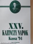 XXV. Kazinczy Napok (dedikált példány)